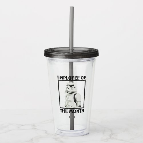 Employee of the Month _ Stormtrooper Acrylic Tumbler
