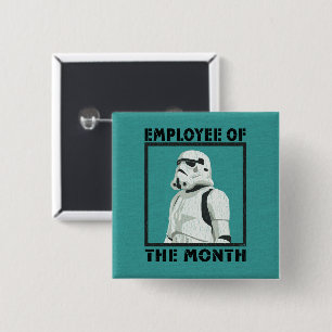 Employee of the Month - Stormtrooper Button