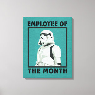 Employee of the Month - Stormtrooper Canvas Print