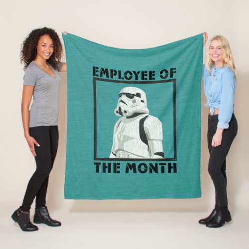Employee of the Month _ Stormtrooper Fleece Blanket