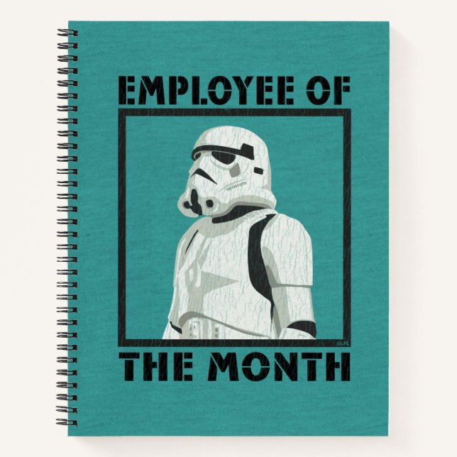 Employee of the Month - Stormtrooper Notebook (Front)