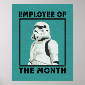 Employee of the Month - Stormtrooper Poster