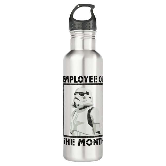 Employee of the Month - Stormtrooper Stainless Steel Water Bottle (Front)