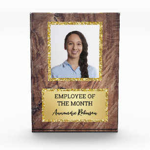Employee of the month Stylish Acrylic Award
