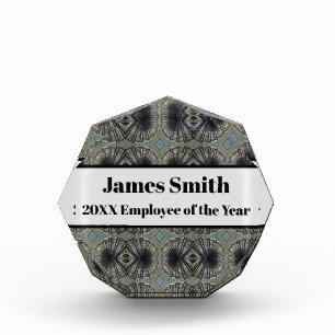 Employee of the Year Appreciation Recognition Acrylic Award