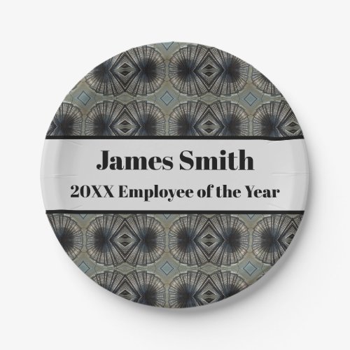 Employee of the Year Appreciation Recognition Paper Plates