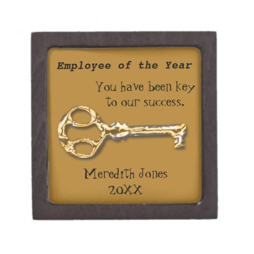 Employee of the Year Gold Key Worker Appreciation