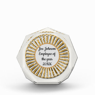 Employee of the Year Golden Circle Recognition Photo Block