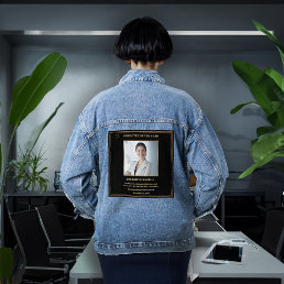 Employee Of The Year Photo Business Award          Denim Jacket