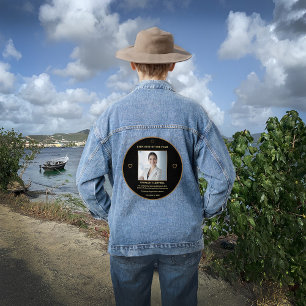 Employee Of The Year Photo Business Award          Denim Jacket