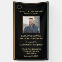 Employee Of The Year Photo Logo Gold Awards