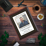 Employee Of The Year Photo Logo Recognition Custom Award Plaque<br><div class="desc">Employee Of The Year Photo Logo Recognition Custom Award Plaque for your employees or volunteers in your company. Replace with your information and photograph. Great to use for Award ceremonies or just to thank someone for their service. Your can make it a gift for that special person in your life....</div>