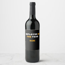 Employee of the year wine