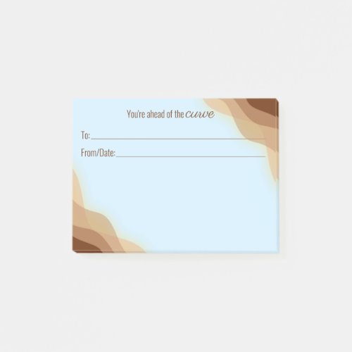 Employee peer recognition kudos customized post_it notes