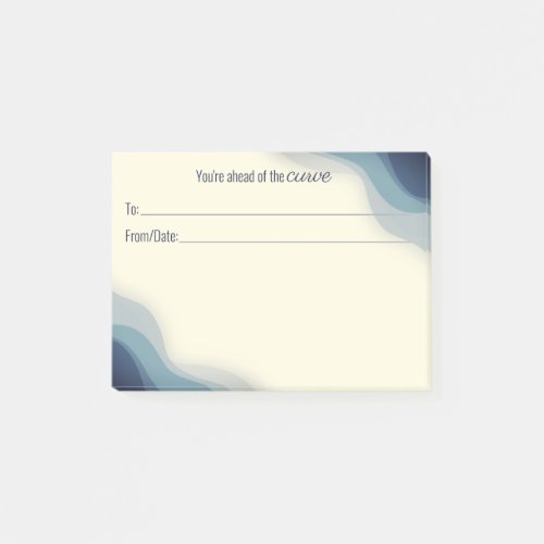 Employee peer recognition kudos customized post_it notes