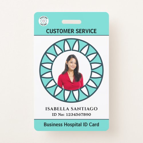 Employee Photo Business Hospital ID Card Custom Badge
