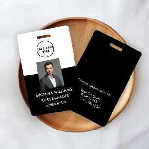 employee Photo ID Badge