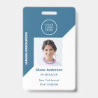 Employee Photo ID Company logo  Barcode Security