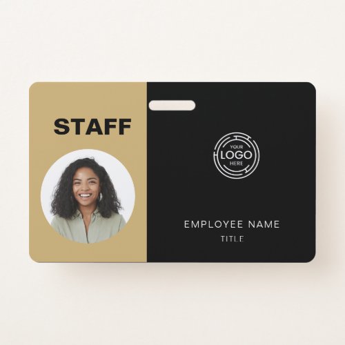 Employee Photo ID Company Logo Staff Badge