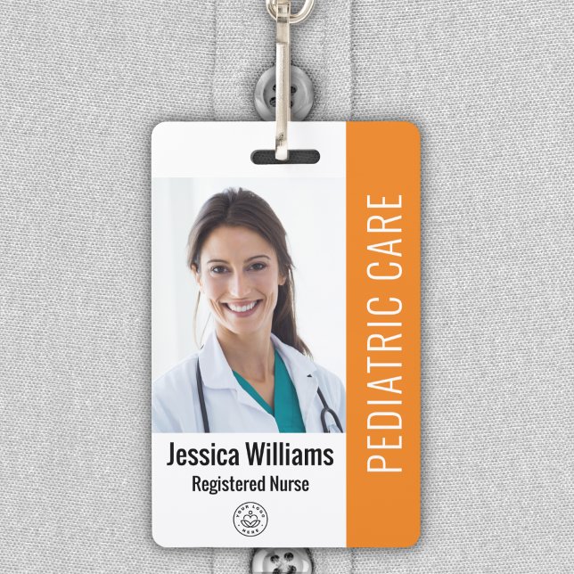 Employee Photo ID With Custom Details Badge (Creator Uploaded)