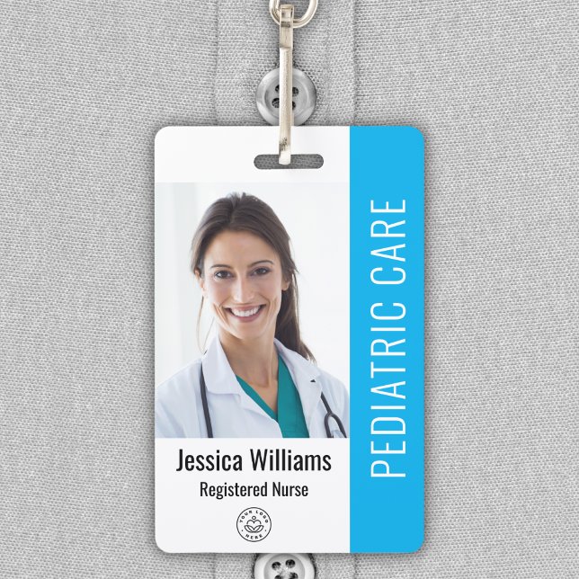 Employee Photo ID With Custom Details Badge (Creator Uploaded)