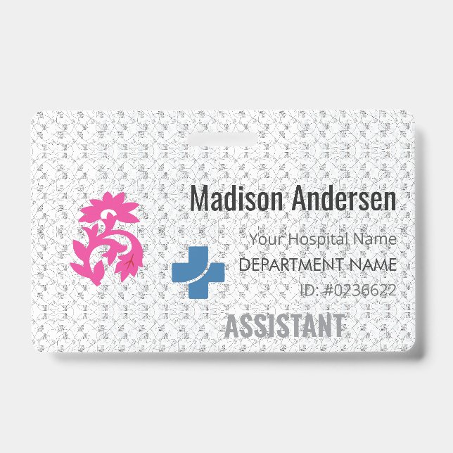 Employee PVC Badge – Personalized.Event.Durable (Front)