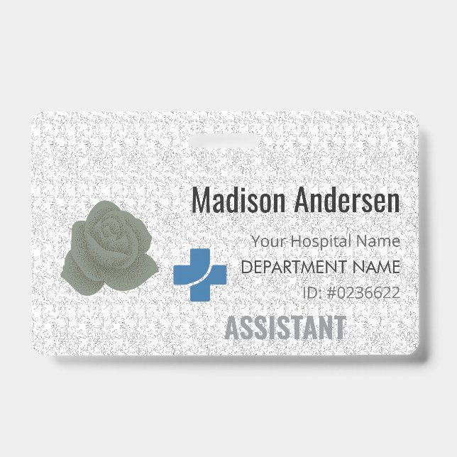 Employee PVC Badge – Personalized.Event.Durable (Front)