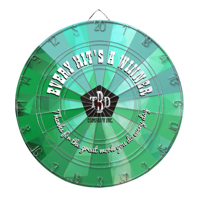 Employee recognition engagement reward dart board (Front)