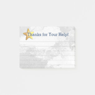 Employee recognition post-it award thank you notes