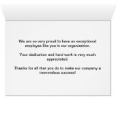 Employee Recognition Super Star Employee (Inside Horizontal (Bottom))