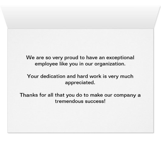 Employee Recognition Super Star Employee (Inside Horizontal (Bottom))