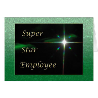 Employee Recognition Super Star Employee