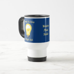 Employee Recognition Vivid Light Bulb Appreciation Travel Mug