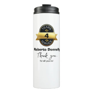 Employee Recognition Work Anniversary Gift Thermal Tumbler