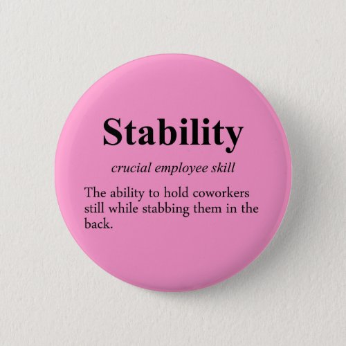 Employee stability is an important metric 2 button