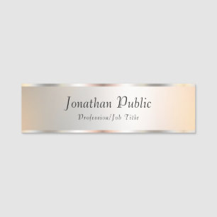 Employee Staff Crew Team Member Teacher Director Name Tag