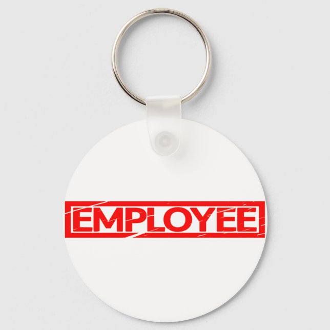 Employee Stamp Keychain (Front)