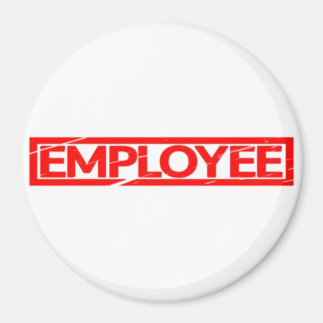 Employee Stamp Magnet (Front)