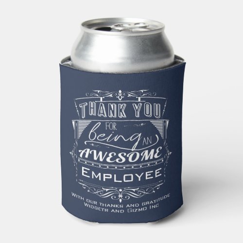 Employee Thank You Appreciation Can Cooler