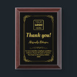 Employee Thank you appreciation gift Award Plaque<br><div class="desc">An Award Plaque is a great way to show your appreciation for an employee. It is a beautiful piece that can be displayed in the office or at home, and it is a lasting reminder of your appreciation. Make unique and special awards for your employees all the elements on this...</div>