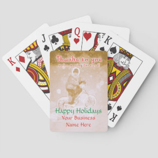 Employee Thank You Gift Custom Playing Cards