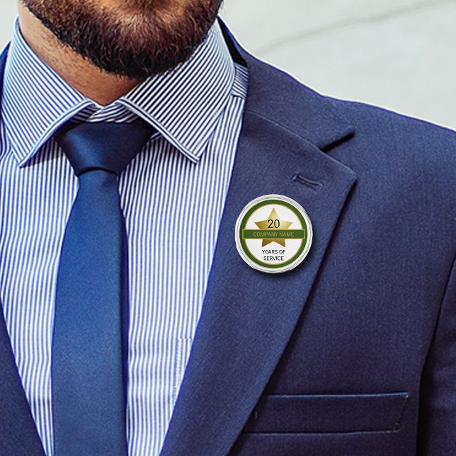 Employee Years of Service Lapel Pin (Creator Uploaded)