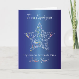 Employees, Holiday Star Blue Card