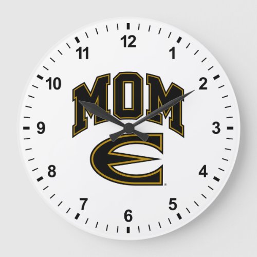 Emporia State Mom Large Clock