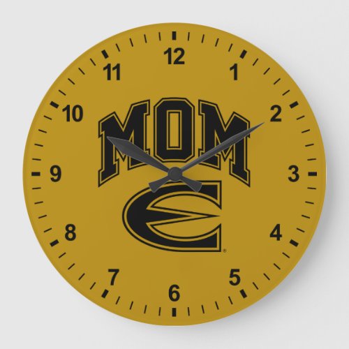 Emporia State Mom Large Clock