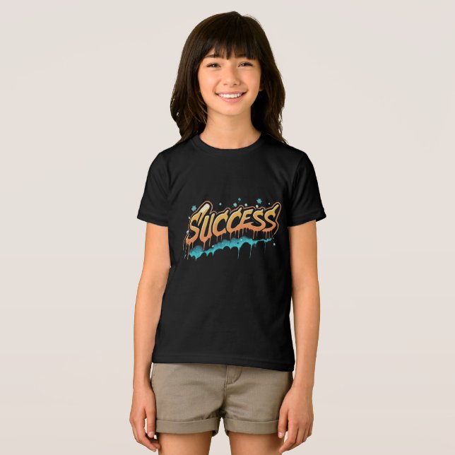 Empower Her Future Bella+Canvas Youth Girls Tri-Blend Shirt (Front Full)