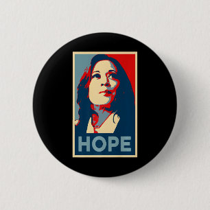 Empower Hope Joy Kamala Harris Obama Poster 47th S Button