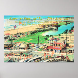 Empower Playa del Rey – 2014 No Border Poster