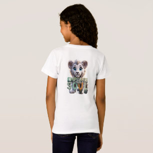 Empower Your Soul: Whimsical Baby Lion  T-Shirt