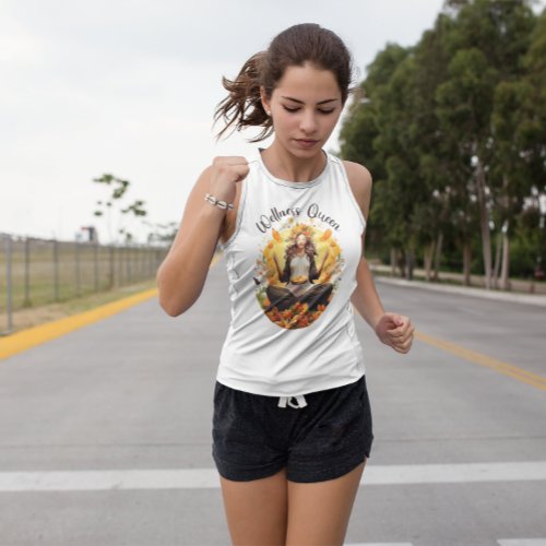 Empower Your Wellness with the Wellness Queen T_Shirt